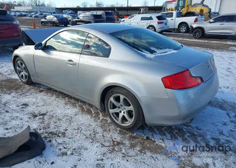 2004 Infiniti G35 z USA, uszkodzony, nr VIN JNKCV54E74M302450
